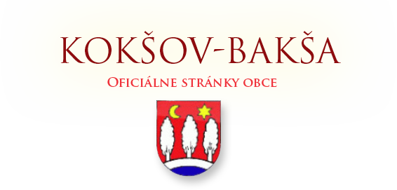 Oficiálné stránky obce Kokšov-Bakša